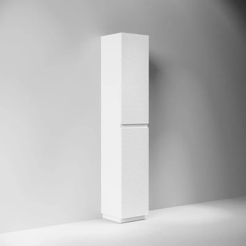 Шкаф-пенал для ванной напольный Sancos Folk Floor 350х350х1880 мм, Bianco (белый) Sancos — официальный сайт