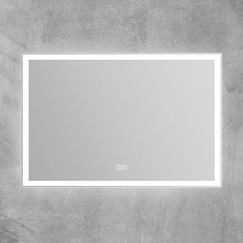 Зеркало BelBagno SPC-GRT-900-600-LED-TCH-WARM с подсветкой и подогревом Sancos — официальный сайт