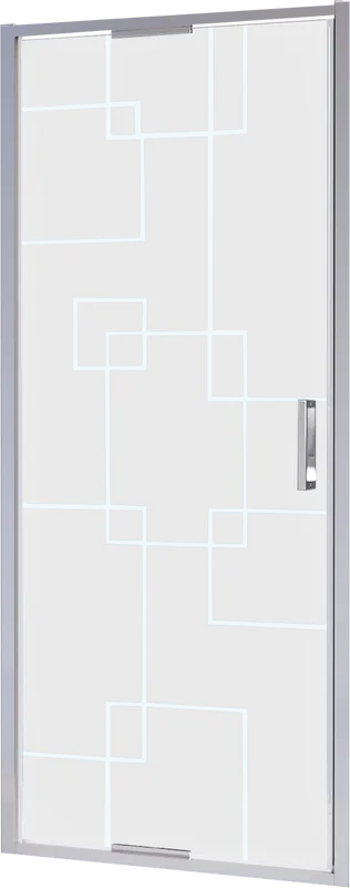 Душевая дверь в нишу RGW Stilvoll SV-05 90 см, профиль матовый хром, стекло smart line matt Sancos — официальный сайт