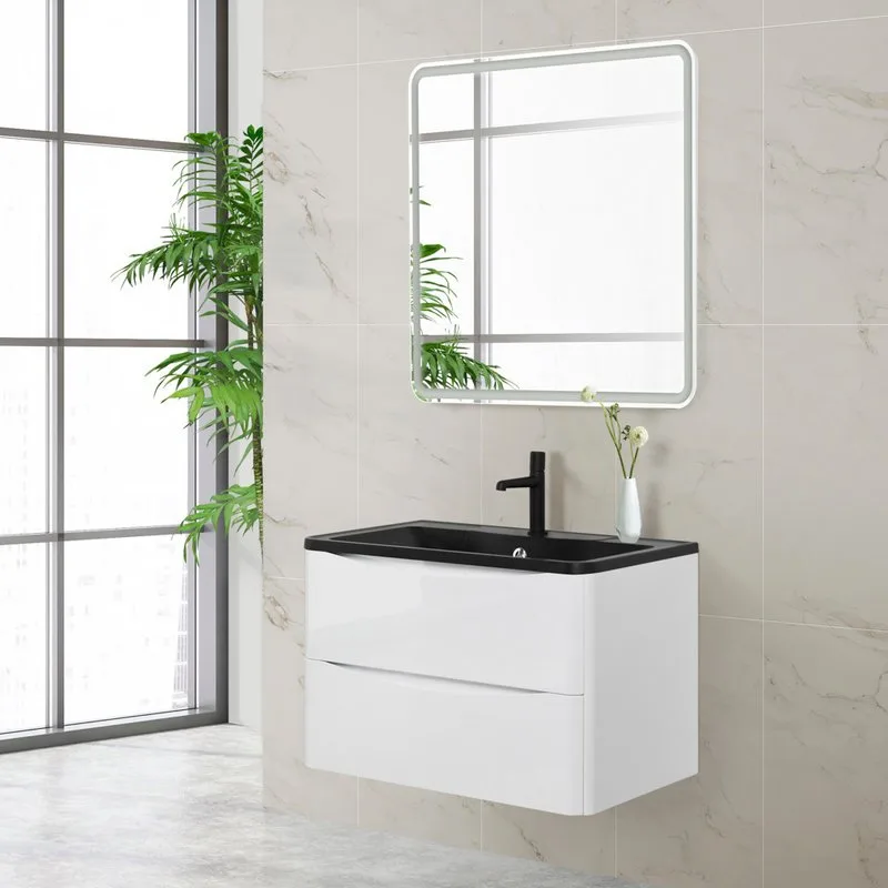 Зеркало BelBagno SPC-MAR-800-800-LED-BTN Sancos — официальный сайт