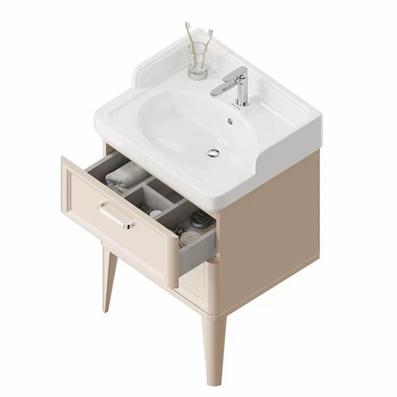 Тумба под раковину без столешницы KERAMA MARAZZI Pompei 60 напольная, с 2 ящиками, камео бежевый гля Sancos — официальный сайт