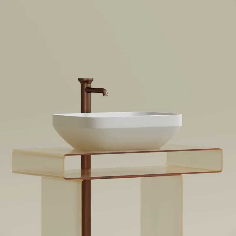 Накладная раковина Ceramicanova Element CN6055 белая глянцевая Sancos — официальный сайт