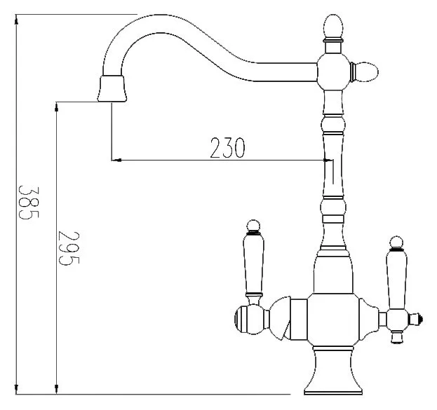 Смеситель для кухни Zorg Clean Water ZR 336 YF-50 Sancos — официальный сайт