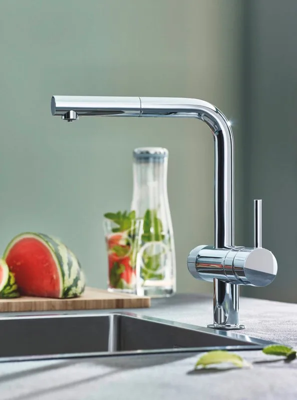 Смеситель для кухни Grohe Blue Pure Minta 31721000 Sancos — официальный сайт