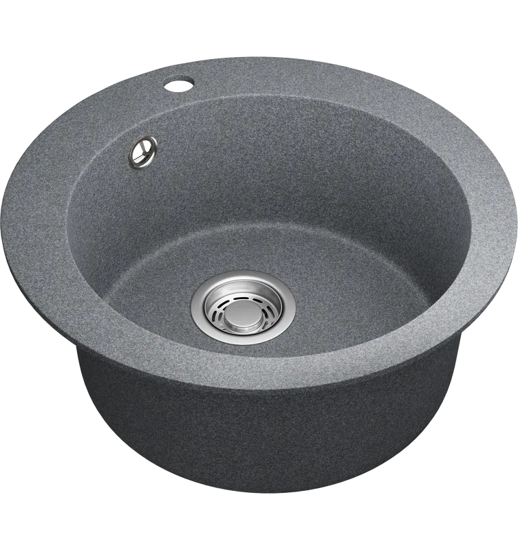 Мойка кухонная Emar Quartz EMQ-1475.C Антрацит Sancos — официальный сайт