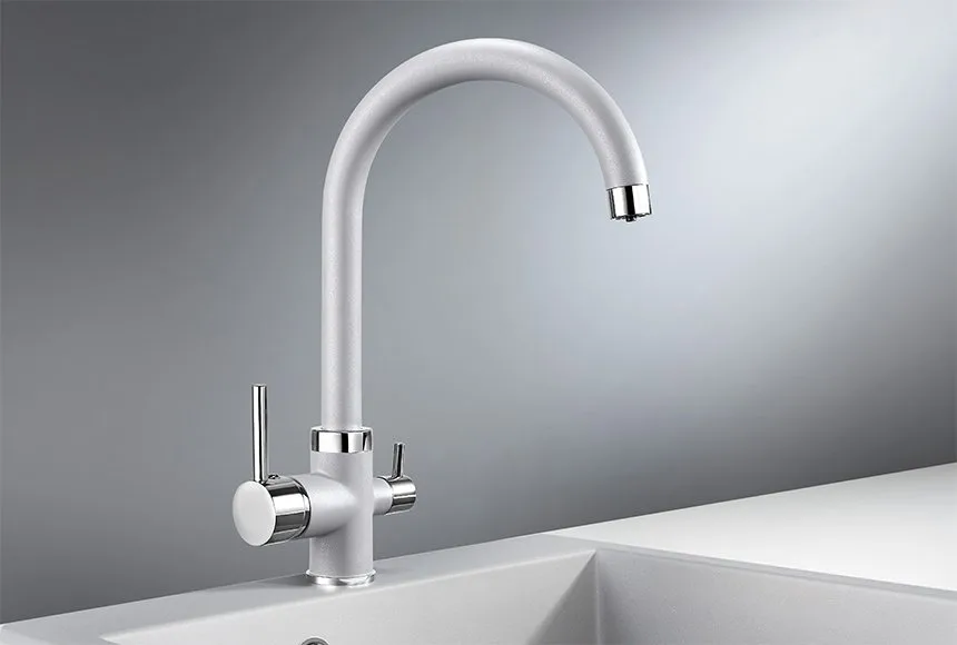 Смеситель для кухни Granula 2168, алюминиум Sancos — официальный сайт
