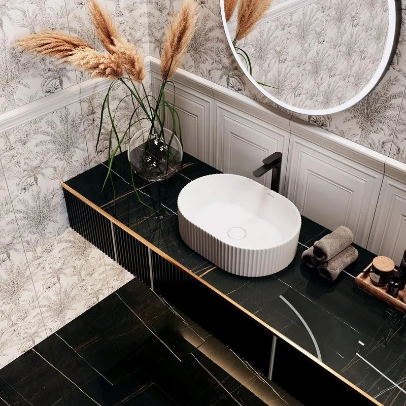 Накладная раковина KERAMA MARAZZI Vento 50 белая матовая Sancos — официальный сайт