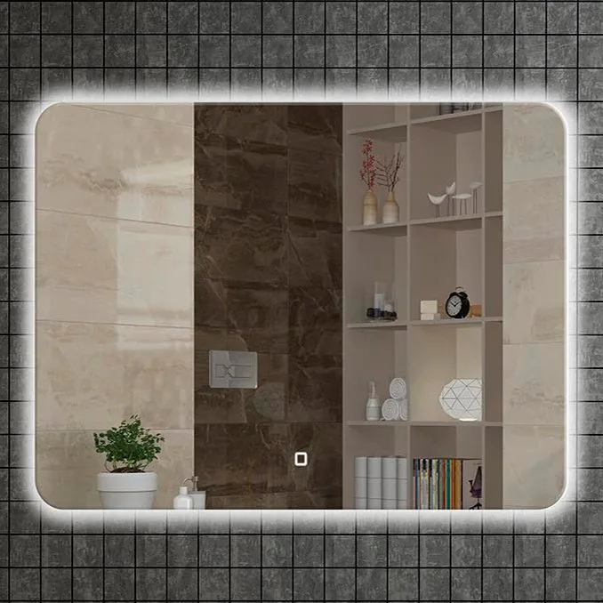 Зеркало Armadi Art Vallessi 80x70 круговая подсветка Sancos — официальный сайт