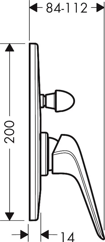 Встраиваемый смеситель Hansgrohe Novus 71047000 Sancos — официальный сайт