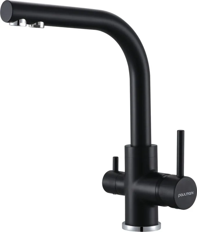 Смеситель для кухни Paulmark Essen Es213011-401TB антрацит Sancos — официальный сайт