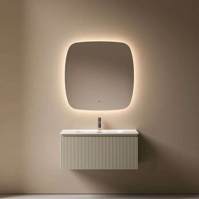 Зеркало Sancos Эра ER850 85 см Sancos — официальный сайт