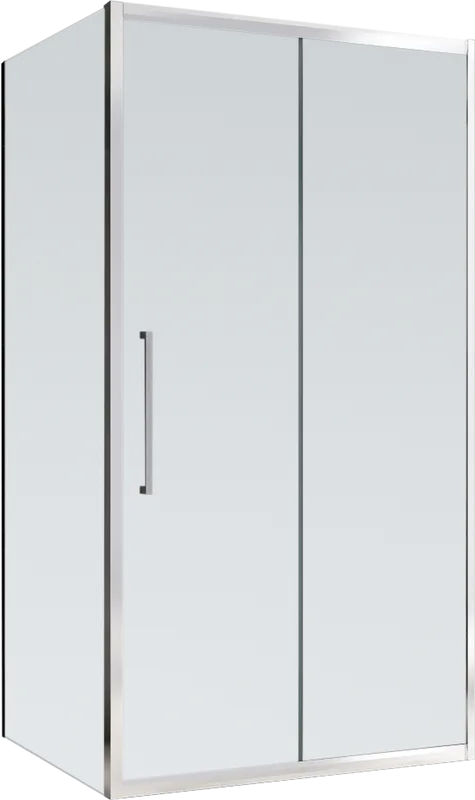 Душевой уголок Abber Schwarzer Diamant AG30160MH-S100M 160х100, профиль хром, стекло матовое Sancos — официальный сайт