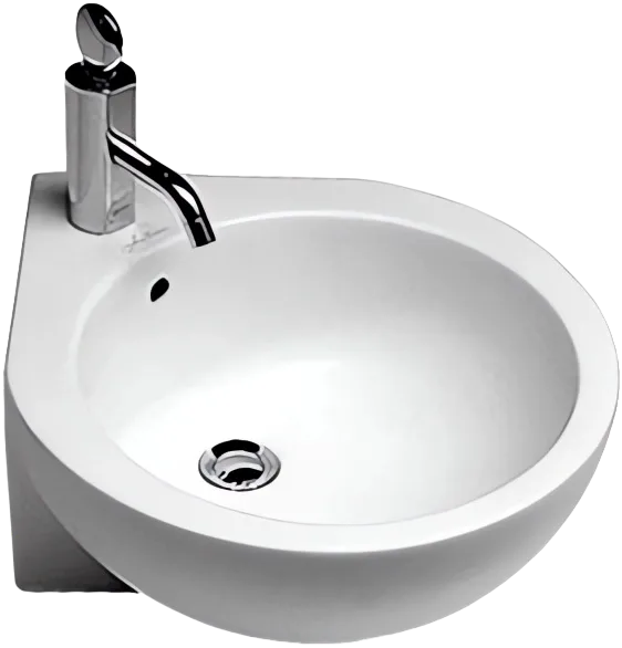 Раковина Hatria You&Me Y0H601 46 см, белая Sancos — Оригинал