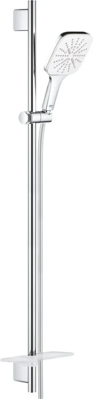 Душевой гарнитур Grohe Rainshower SmartActive 26586LS0, белая луна Sancos — официальный сайт