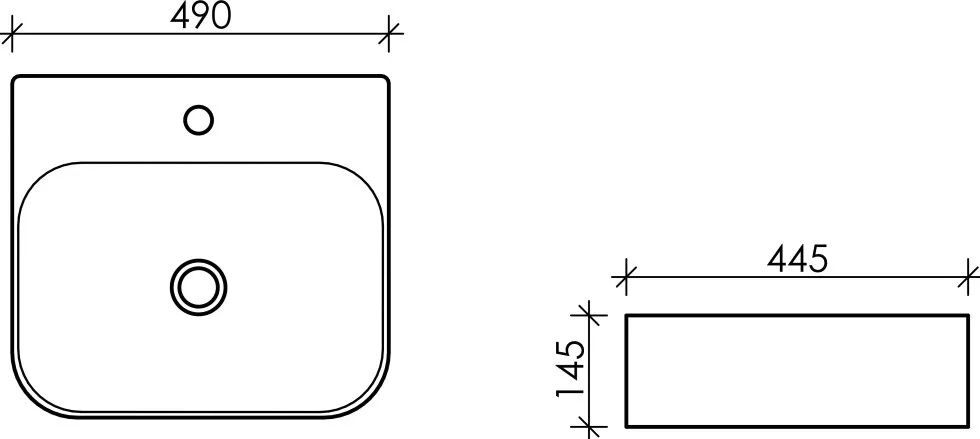 Накладная раковина Ceramicanova Element CN5011 Sancos — официальный сайт