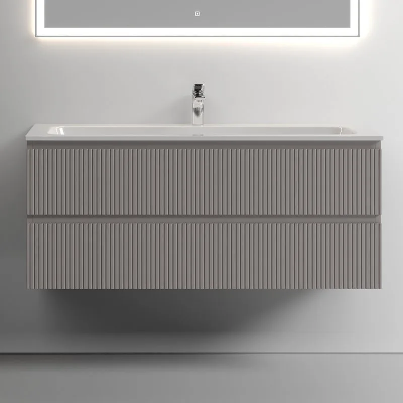 Тумба с раковиной Sancos Snob T 120 см, doha soft, раковина CN7017 Sancos — официальный сайт