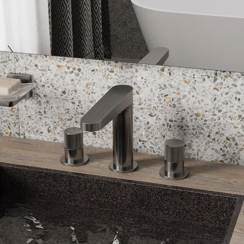 Смеситель для раковины Wasserkraft Tauber 6435 никель Sancos — официальный сайт