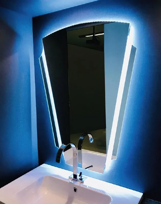 Зеркало Cezares 70х92 с LED-подсветкой, с антизапотевателем Sancos — официальный сайт