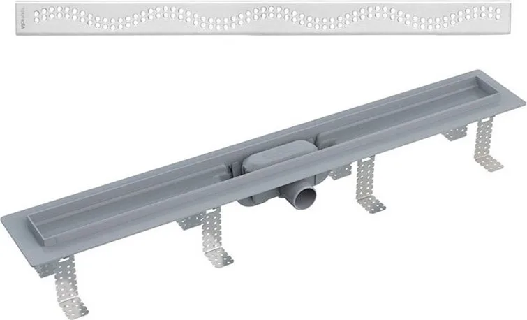 Душевой трап (лоток) AlcaPlast APZ8-Simple 950M с решеткой и опорами Sancos — официальный сайт