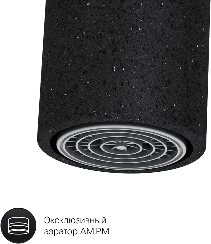 Смеситель для кухни AM.PM Like F8006022 чёрный Sancos — официальный сайт
