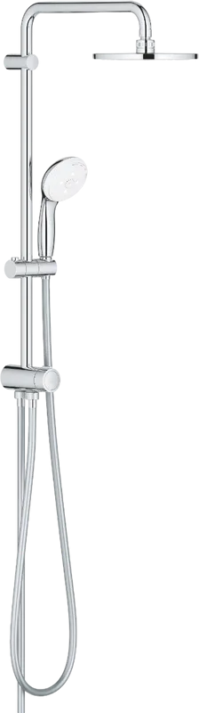 Душевая стойка Grohe Eurosmart New 124410, со смесителем, хром Sancos — официальный сайт