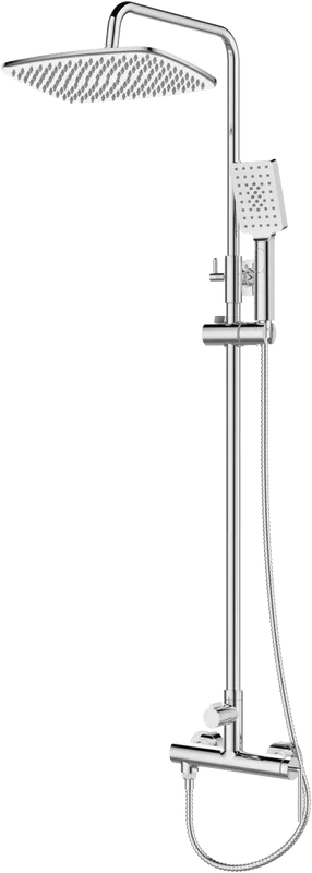 Душевая стойка BelBagno Acqua ACQUA-DOCM-CRM, хром Sancos — официальный сайт