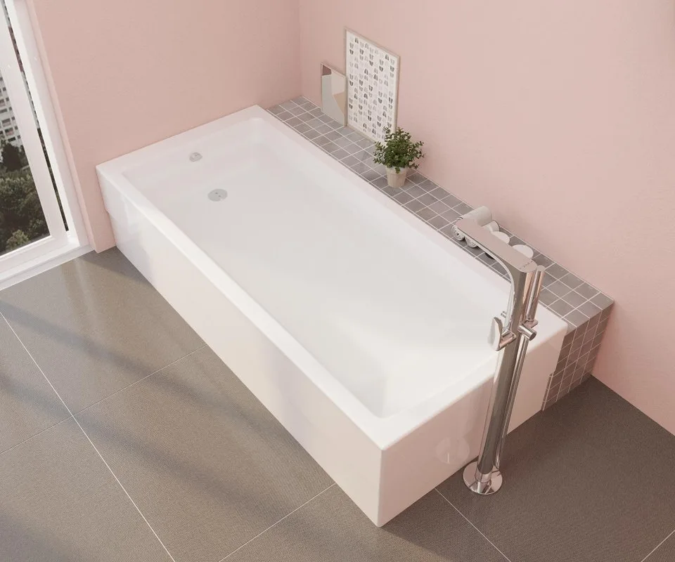 Напольный смеситель для ванны с душем VitrA Root Round A42741EXP, С ВНУТРЕННЕЙ ЧАСТЬЮ, хром Sancos — официальный сайт