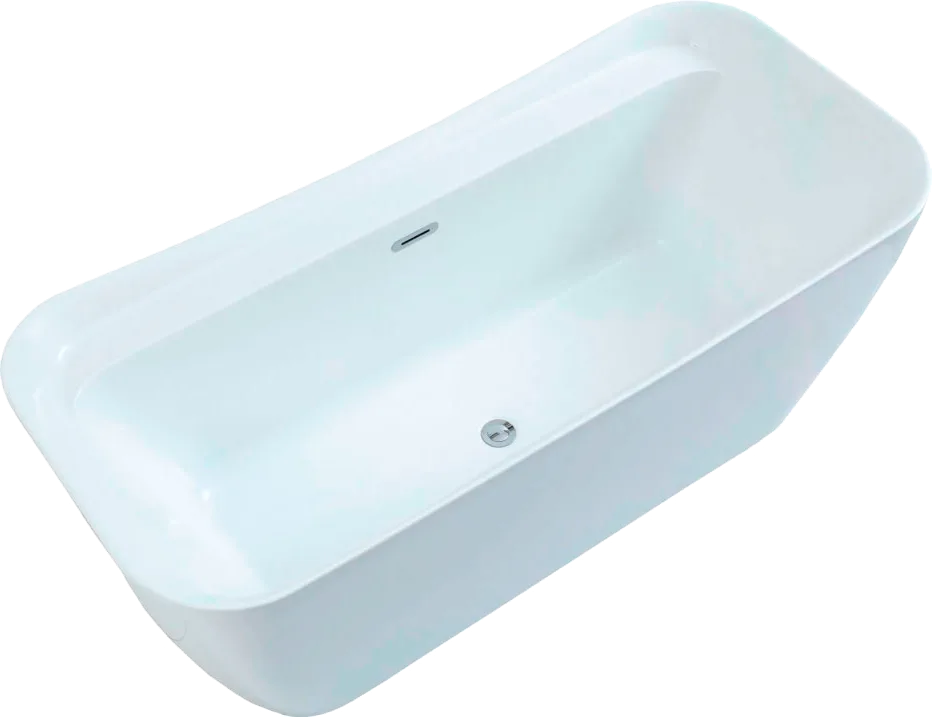 Акриловая ванна Allen Brau Infinity 2 170x80 см, отдельностоящая, белая, на ножках, со сливом-перели Sancos — официальный сайт