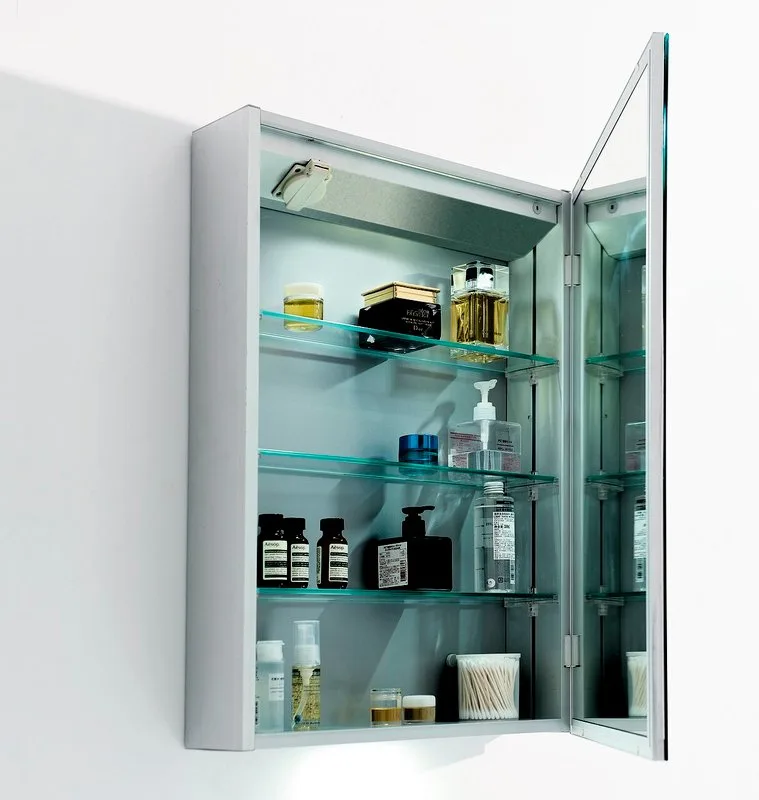 Зеркало-шкаф BelBagno 50 с подсветкой Sancos — официальный сайт