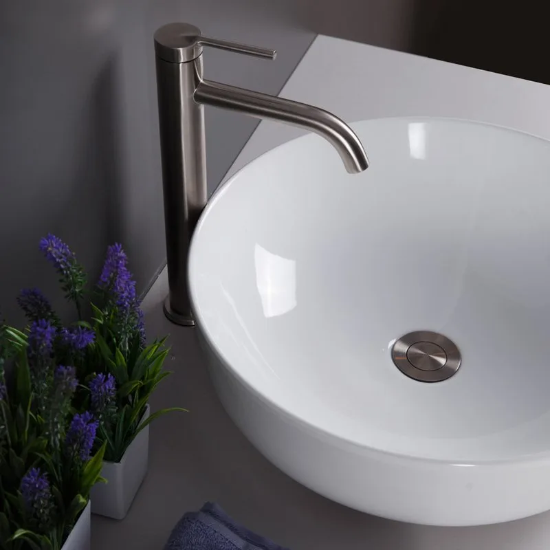 Накладная раковина BelBagno BB1315 белая Sancos — официальный сайт