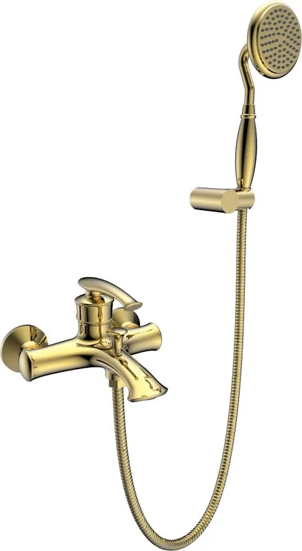 Смеситель для ванны с душем AltroBagno Beatrice 0210 Or, золото Sancos — официальный сайт