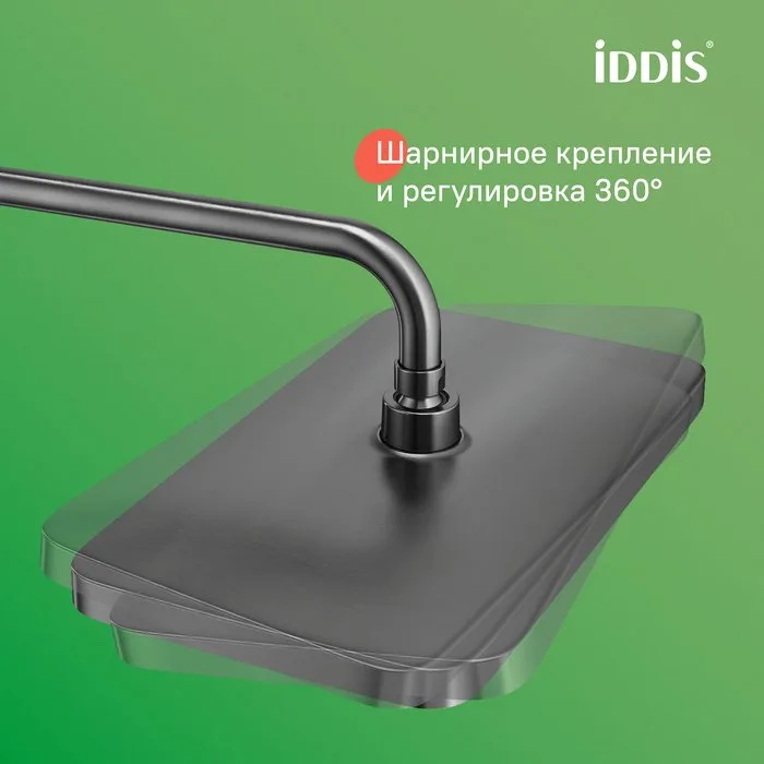 Душевая стойка IDDIS Parker PARGM3Fi06, матовый графит Sancos — официальный сайт
