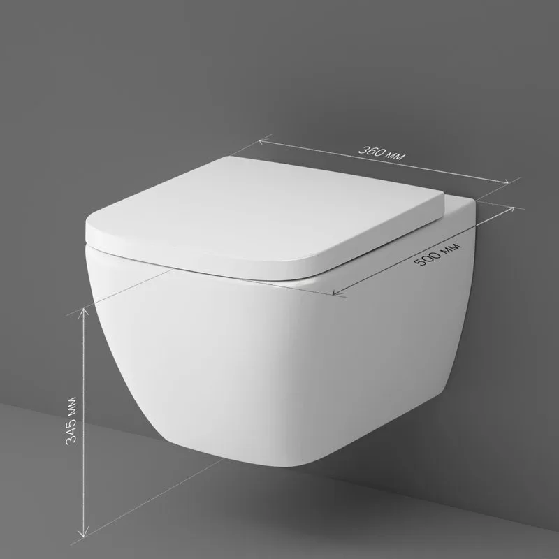 Унитаз подвесной AM.PM Gem C901701SC Sancos — официальный сайт