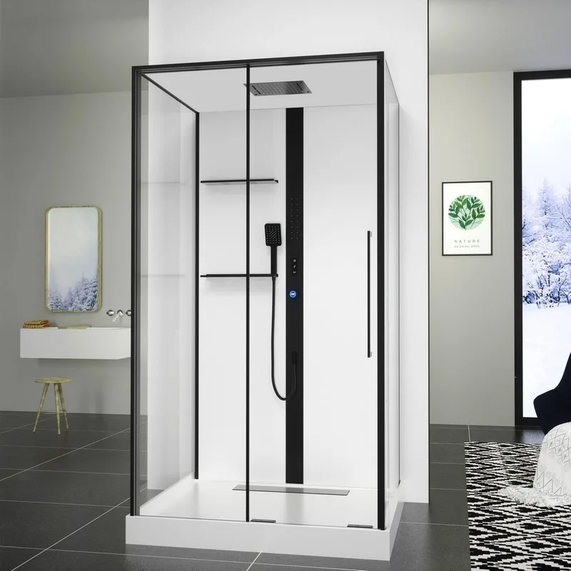 Душевая кабина Black&White Galaxy G8038, 900х1150х2150, с низким поддоном Sancos — официальный сайт