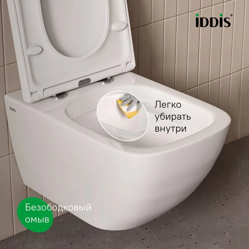 Унитаз подвесной IDDIS Torr TORRDSEi25 Sancos — официальный сайт
