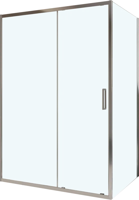 Душевой уголок BelBagno Luce AH-1-140/100-C-Cr профиль хром, стекло прозрачное Sancos — официальный сайт