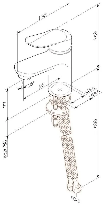 Смеситель для раковины AM.PM Sunny F85C02100 для раковины Sancos — официальный сайт
