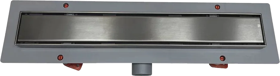 Душевой трап (лоток) Veconi Klasik Graphite 650 брашированный графит Sancos — официальный сайт