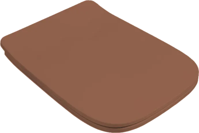 Крышка-сиденье ArtCeram A16 с микролифтом, brown tortora Sancos — официальный сайт