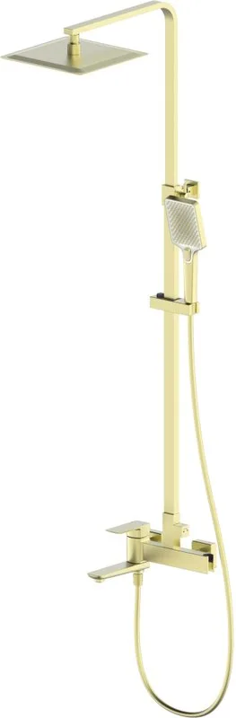 Душевая стойка Wonzon & Woghand EDGE WW-88739003-BG, брашированное золото Sancos — официальный сайт