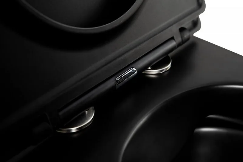 Чаша для унитаза подвесного BelBagno Colorato BB062CHR-MB матовая черная Sancos — официальный сайт