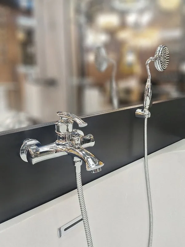 Смеситель для ванны с душем AltroBagno Beatrice 0204 Cr, хром Sancos — официальный сайт