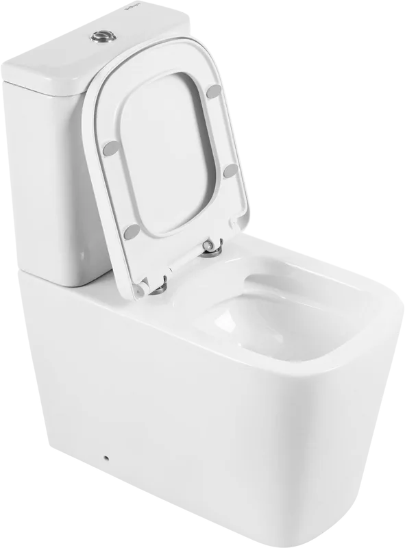 Унитаз-компакт напольный BelBagno Albano BB120CPR безободковый, сиденье BB120SC с микролифтом Sancos — официальный сайт