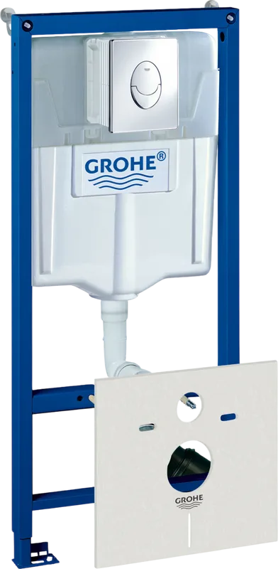 Система инсталляции для унитазов Grohe Rapid SL 38750001, 4 в 1 с кнопкой смыва Sancos — официальный сайт