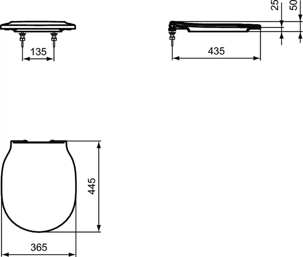 Крышка-сиденье Ideal Standard Connect Air E0368V3 Sancos — официальный сайт