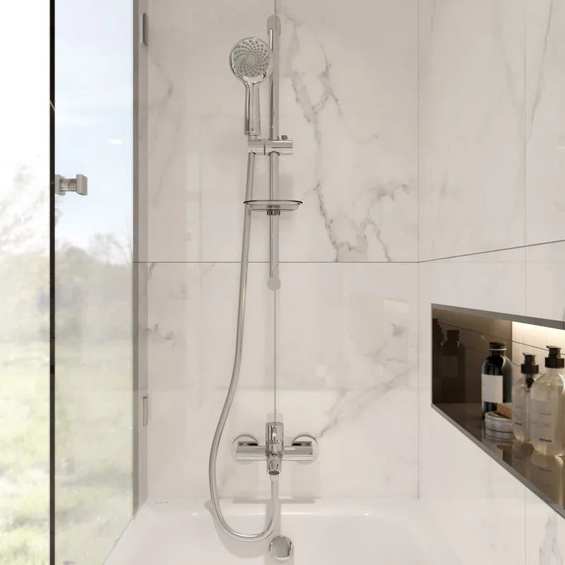 Смеситель для ванны с душем VitrA Minimax S A41994EXP Sancos — официальный сайт