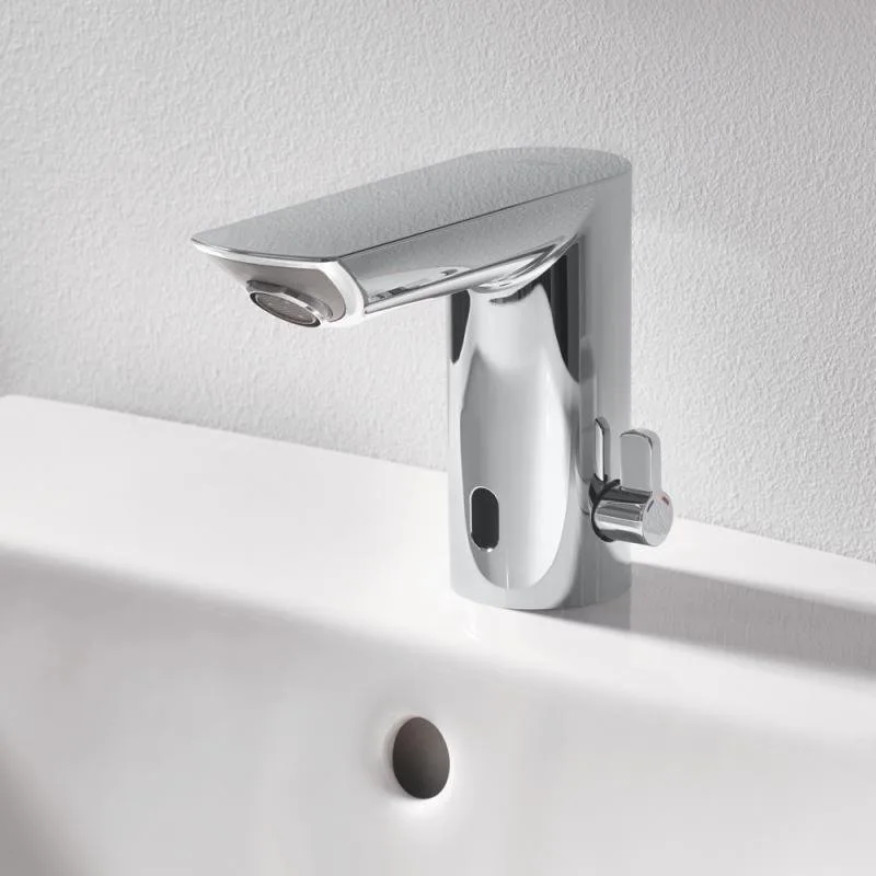 Смеситель для раковины Grohe Bau Cosmopolitan E 36451000 Sancos — официальный сайт