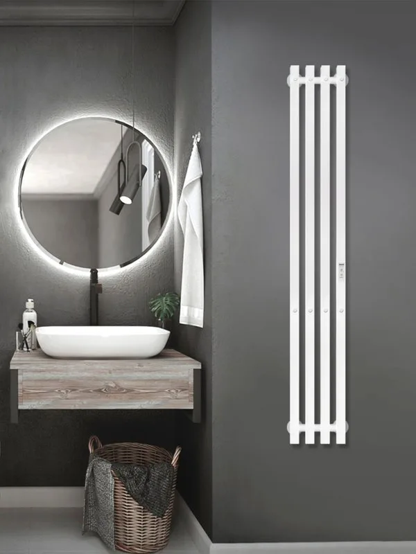 Полотенцесушитель электрический Indigo Style 4 PRO LSPRE120-18WMRt 120х18, белый матовый Sancos — официальный сайт
