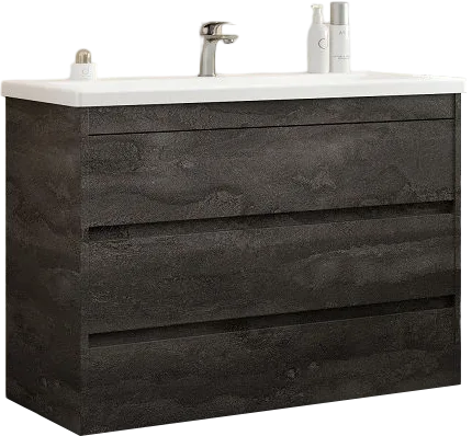Тумба под раковину без столешницы Art&Max Family-M 100 напольная, iron stone Sancos — официальный сайт