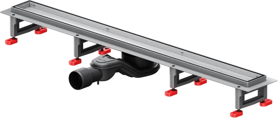 Душевой трап (лоток) AM.PM MasterFlow Tile 80 см, сталь матовая Sancos — официальный сайт